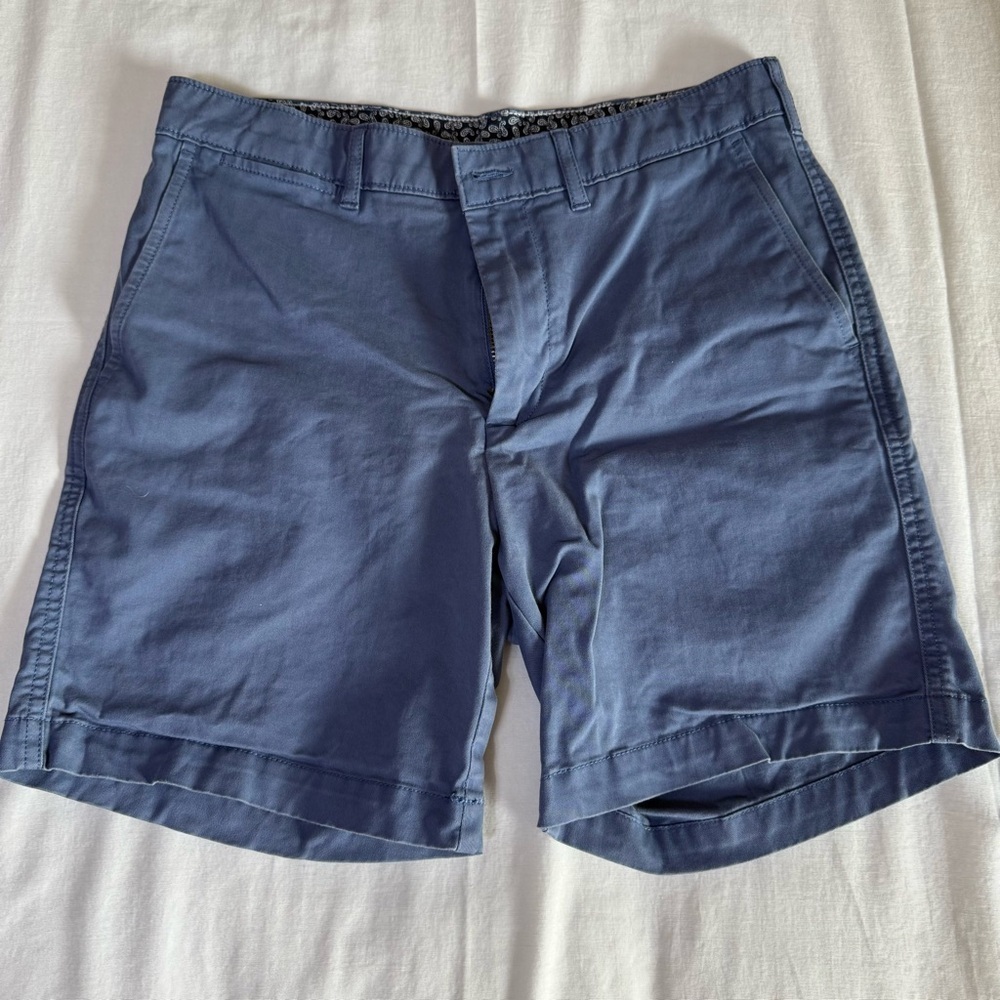 Daniel Cremieux Men’s Blue Shorts Comfort Stretch 30 SoHo Khaki 6” Inseam